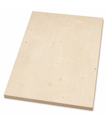 Placaj plop 18mm, furnir estetic de plop, C/C, 2520 x 1870 mm